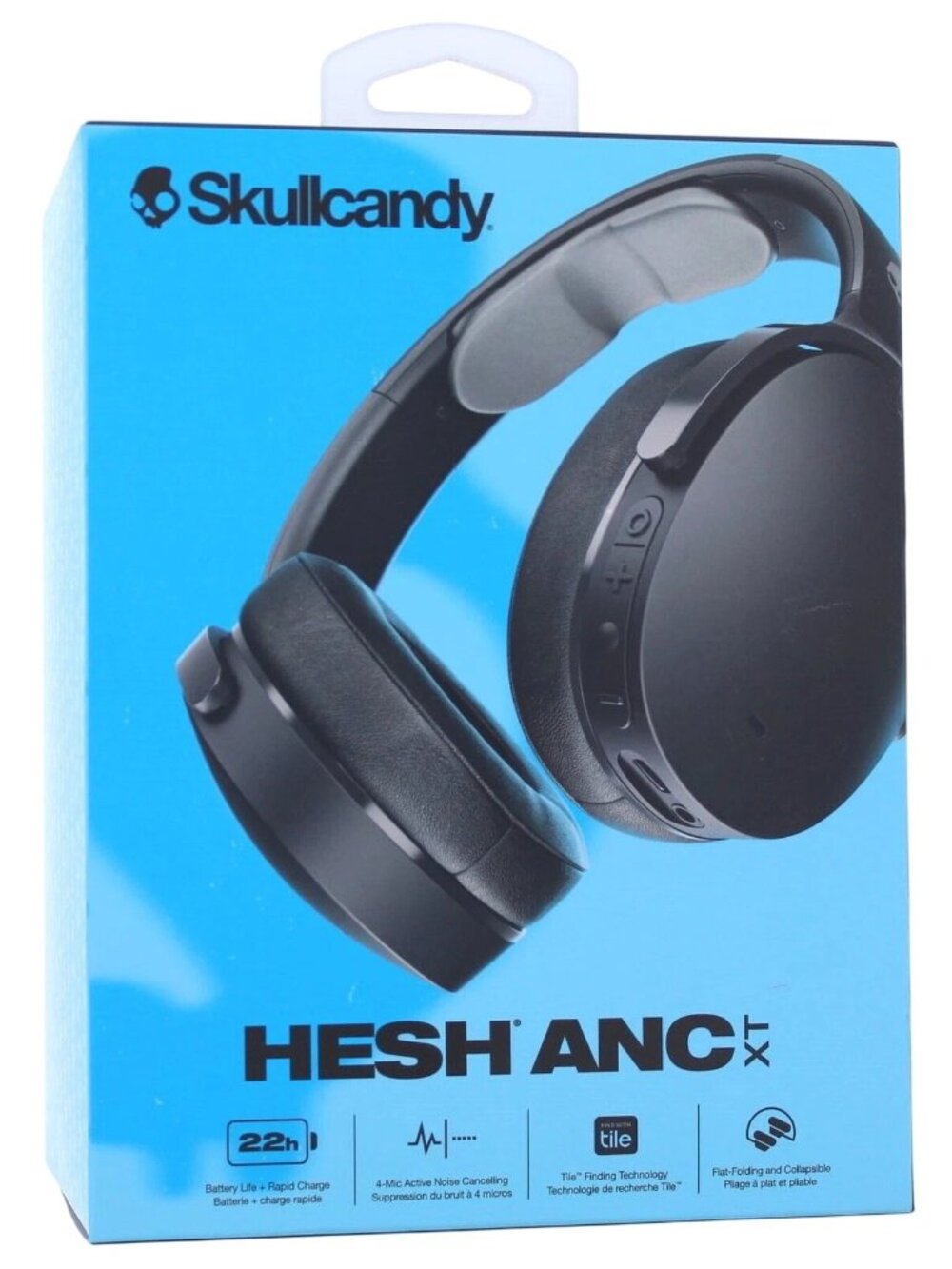 Skullcandy Hesh ANC XT Wireless Headset 22hr/4 Mic Active Noise Cancellation NEW